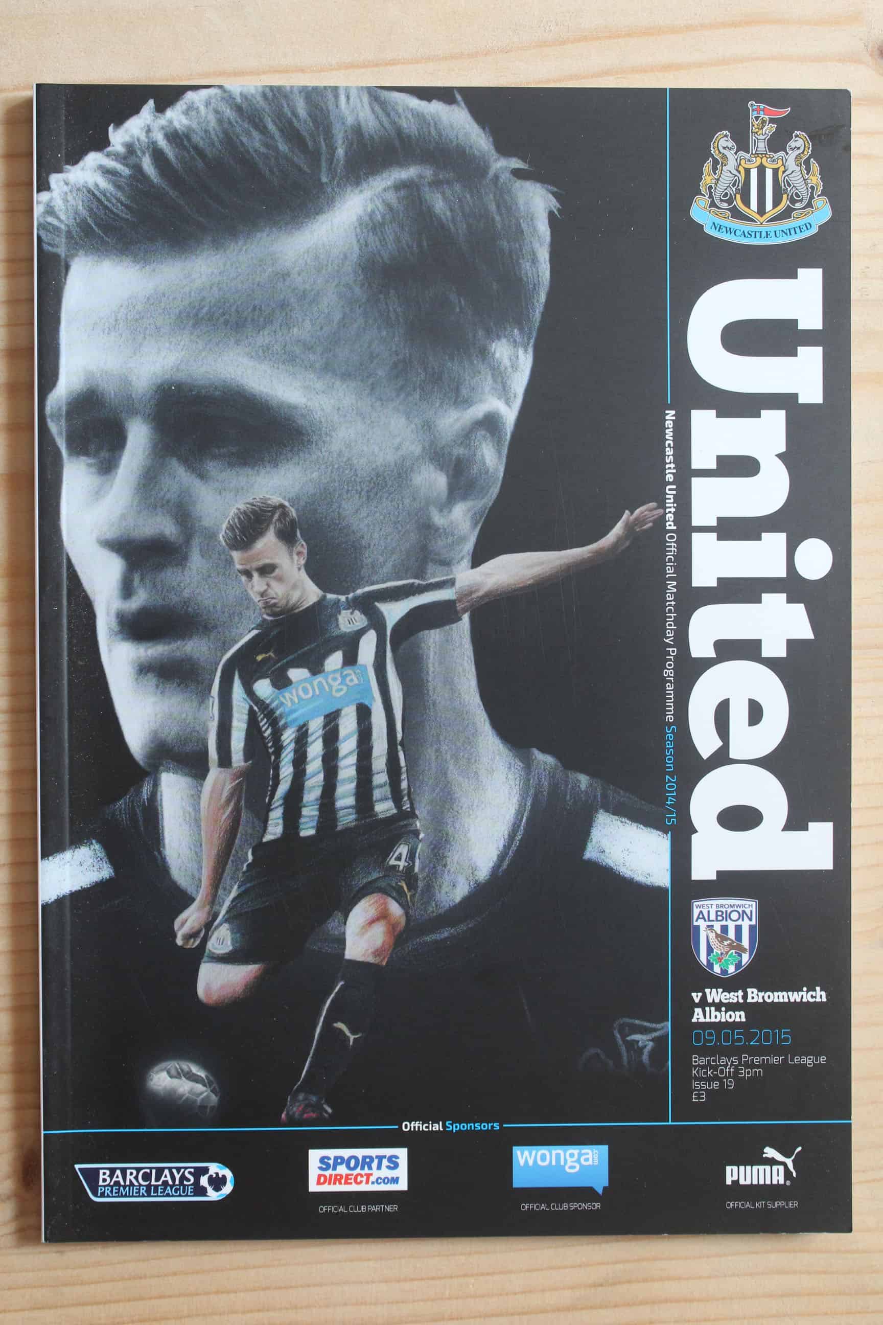 Newcastle United FC v West Bromwich Albion FC 